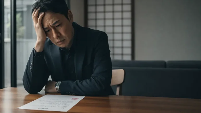 住宅ローンの期限の利益の喪失と一括請求についての解説図