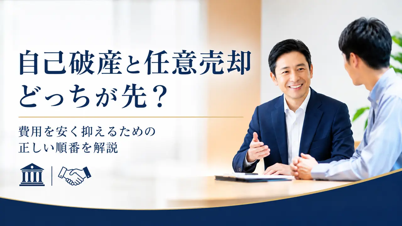 自己破産と任意売却