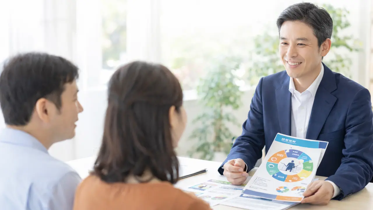 大阪の任意売却コンサルタントに相談する夫婦