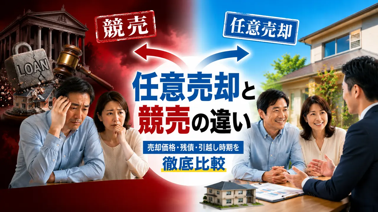 任意売却vs競売
