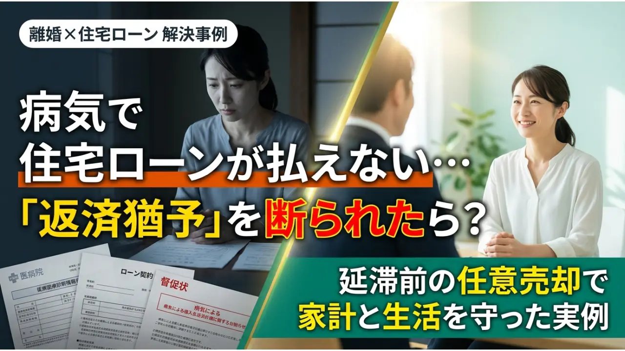 病気で住宅ローンが払えない