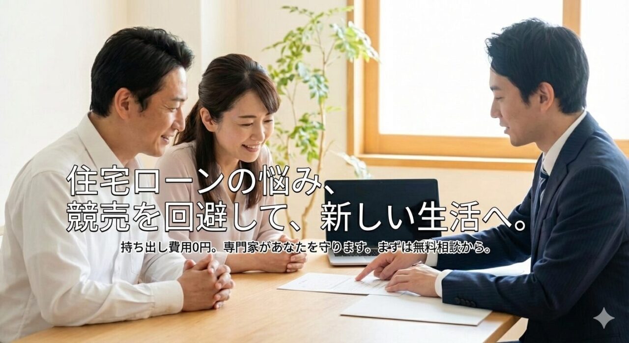 住宅ローンの悩み競売を回避して新しい生活へ