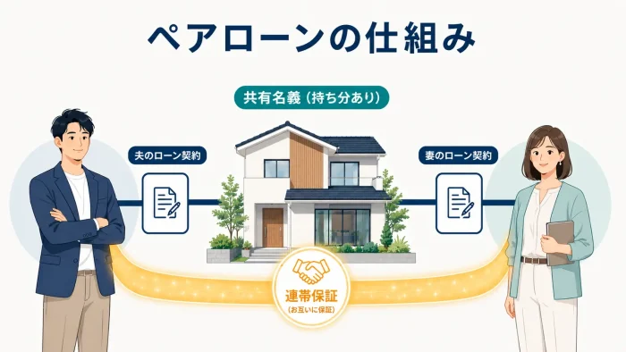 ペアローンの仕組み