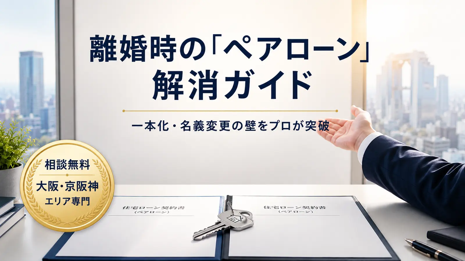 離婚時のペアローン解消ガイド