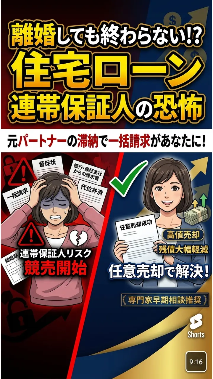 離婚 連帯保証人の恐怖